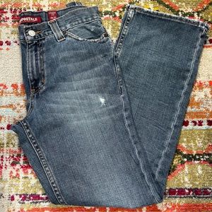 👖AEROPOSTALE Straight Leg Jeans Size: 28x30
Lightly Distressed EUC